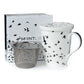 'Bird Silhouette' Tea Mug w/ Infuser & Lid | NEW