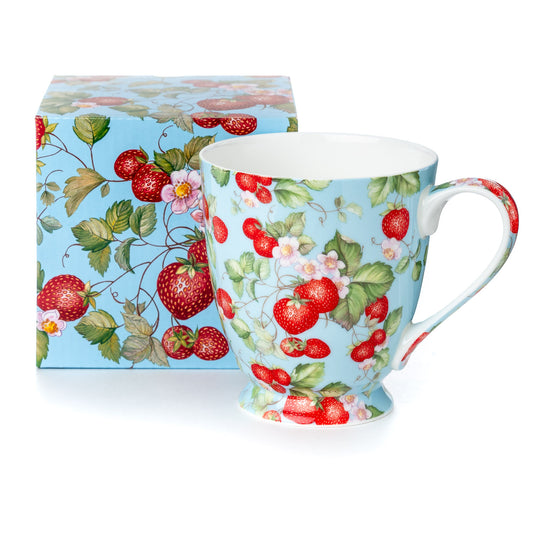 Strawberries Forever Mocha Mug