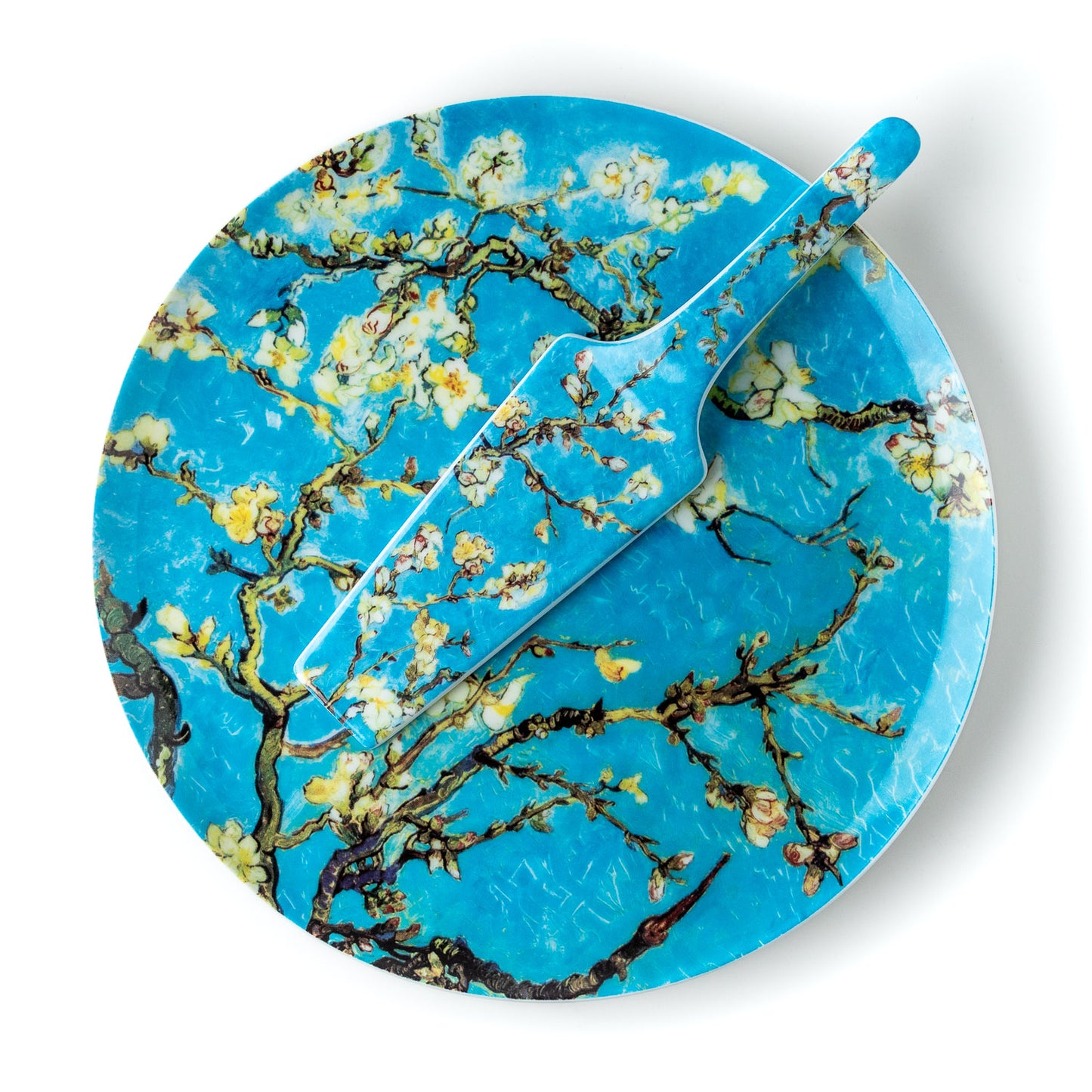 Van Gogh Almond Blossom Cake Plate & Server